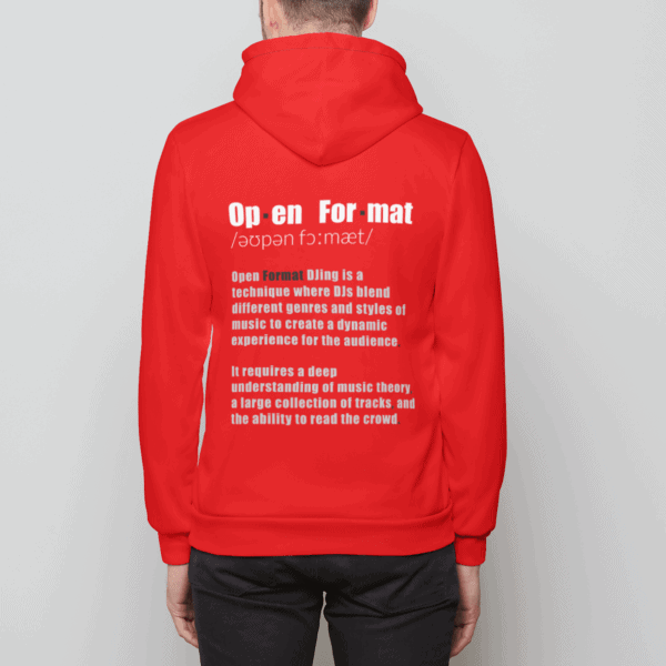 OFSC Red Hoodie  Unisex Pullover Hoodie - Image 2