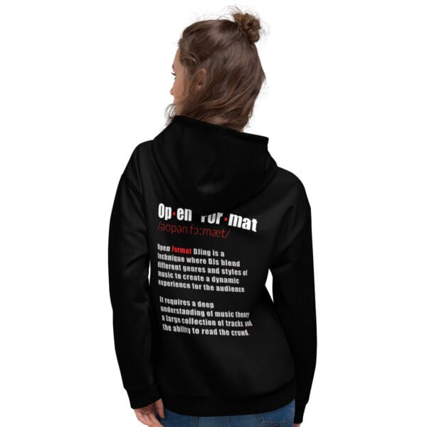 OFSC Black Unisex Hoodie - Image 7