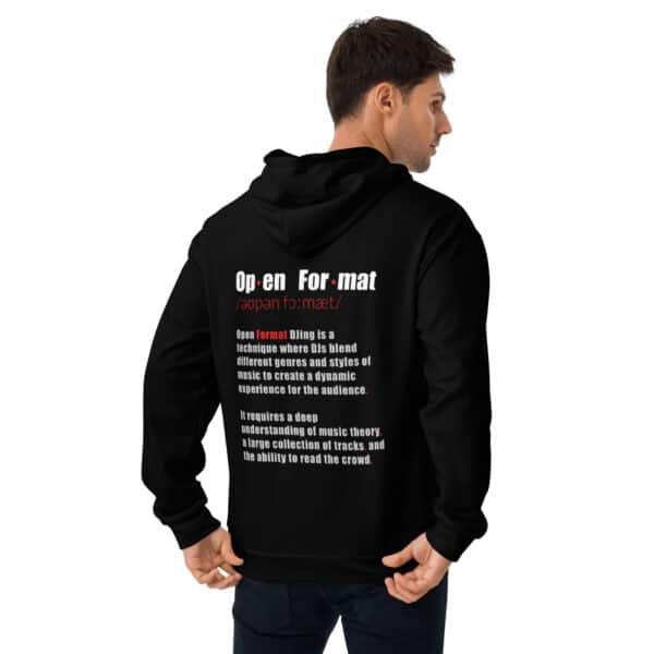 OFSC Black Unisex Hoodie - Image 5