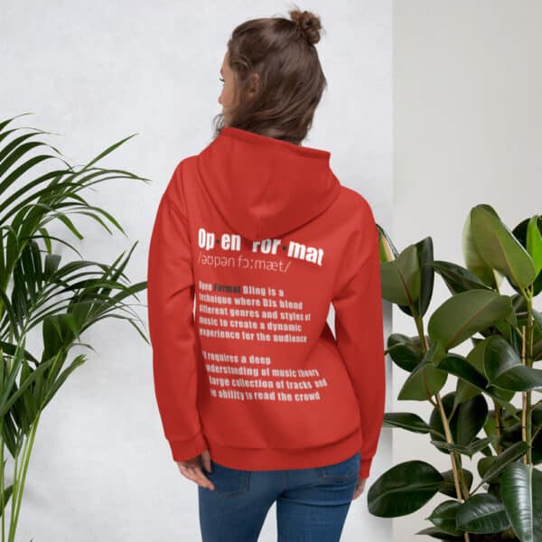 OFSC Red Unisex Hoodie - Image 18