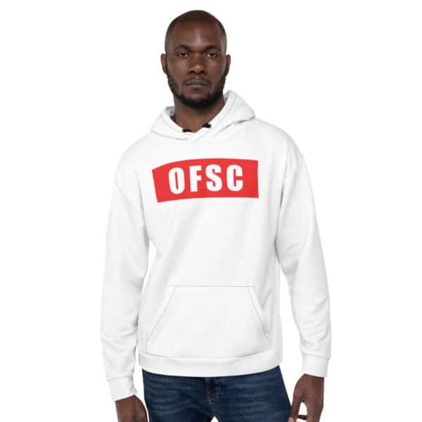 OFSC White Unisex Hoodie - Image 9
