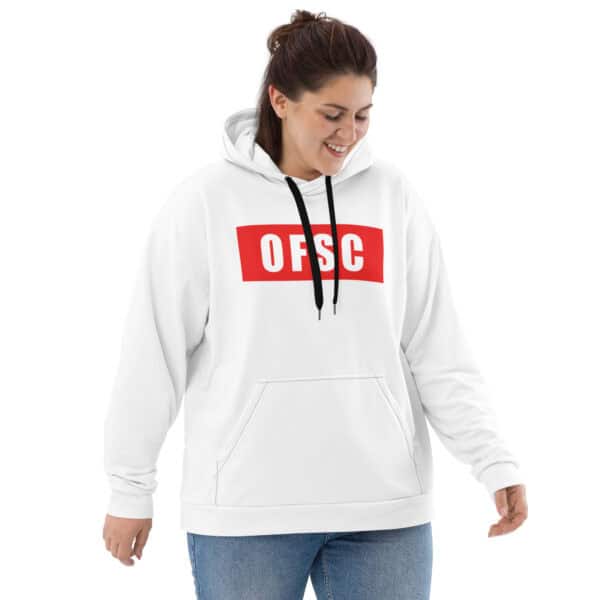 OFSC White Unisex Hoodie - Image 17