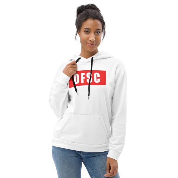 OFSC White Unisex Hoodie - Image 19