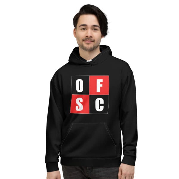 OFSC Black Unisex Hoodie - Image 15