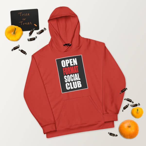 OFSC Red Unisex Hoodie - Image 13