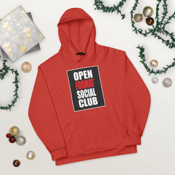 OFSC Red Unisex Hoodie - Image 14