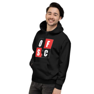 OFSC Black Unisex Hoodie