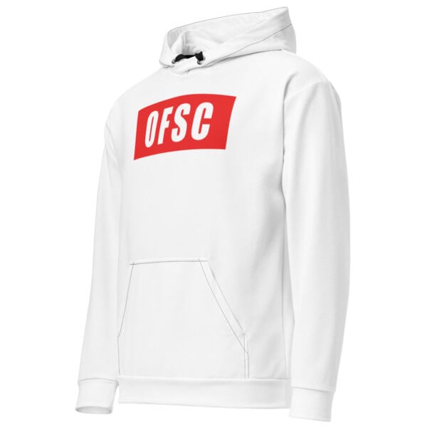 OFSC White Unisex Hoodie - Image 3