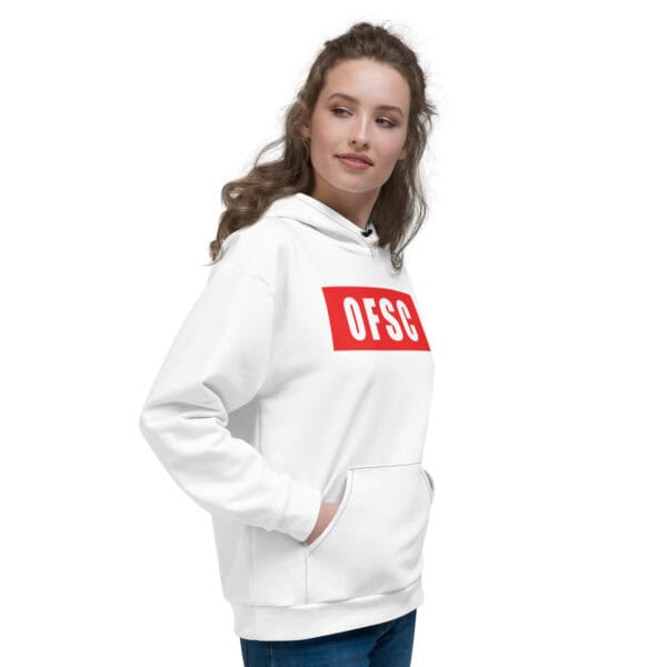 OFSC White Unisex Hoodie - Image 15