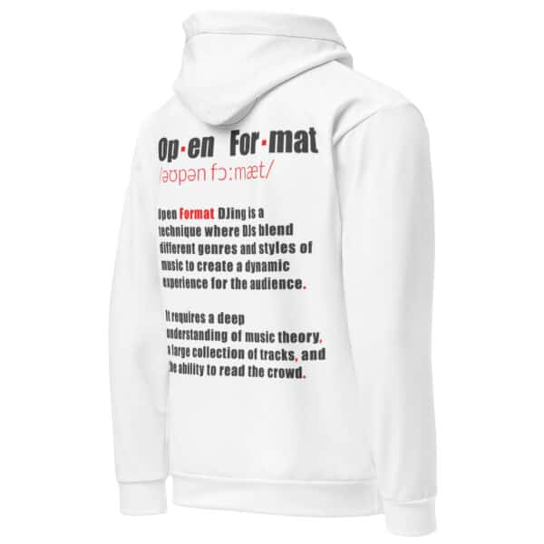 OFSC White Unisex Hoodie - Image 2