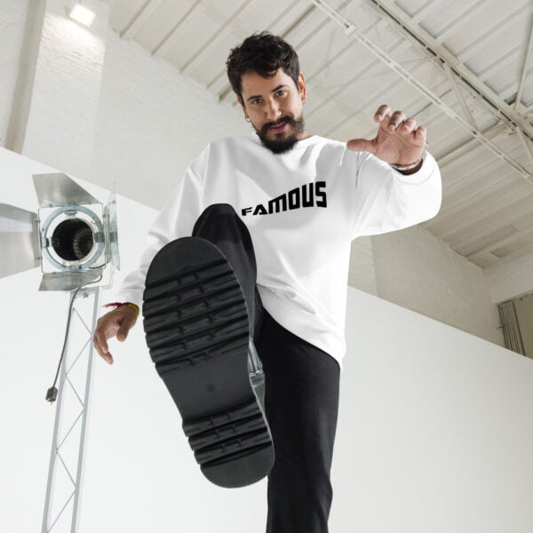 Famous Wavey Unisex Sweatshirt - Image 7